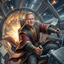 The Galactic Chancellor man portrait