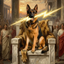 The Olympian Thunder German Shepherd portrait