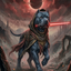 The Sith Lord Cane Corso portrait