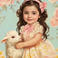 The Little Bo Peep girl portrait