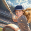 The Home Run Hero girl portrait