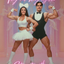 The 1980s Fitness Icons couple portrait