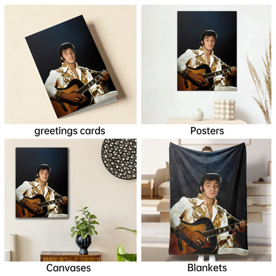 The King of Rock and Roll none portrait