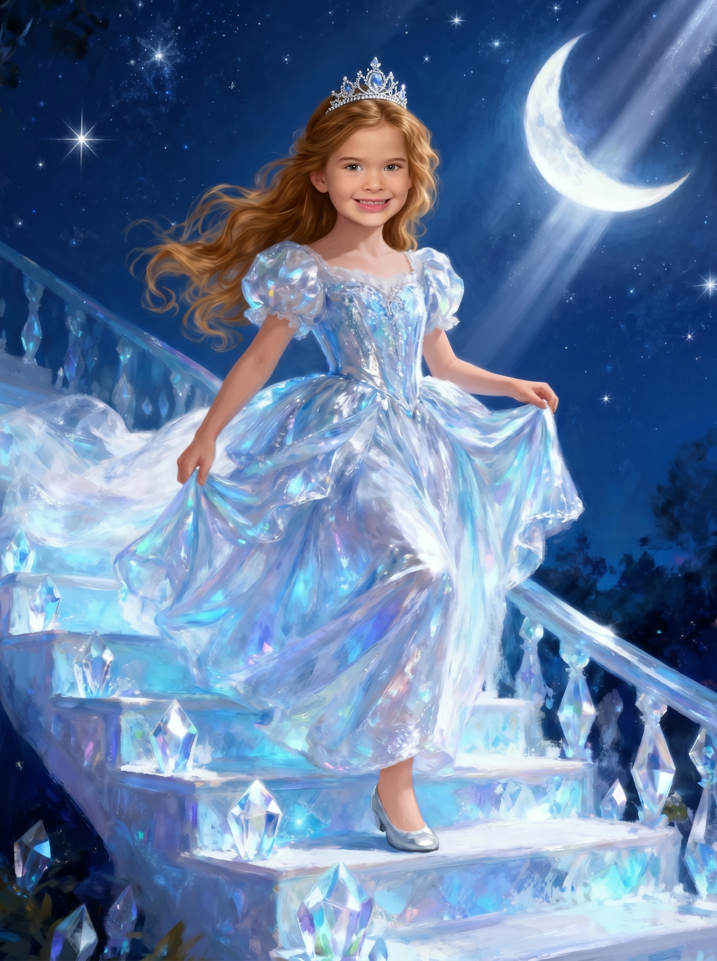 The Moonlit Princess girl portrait