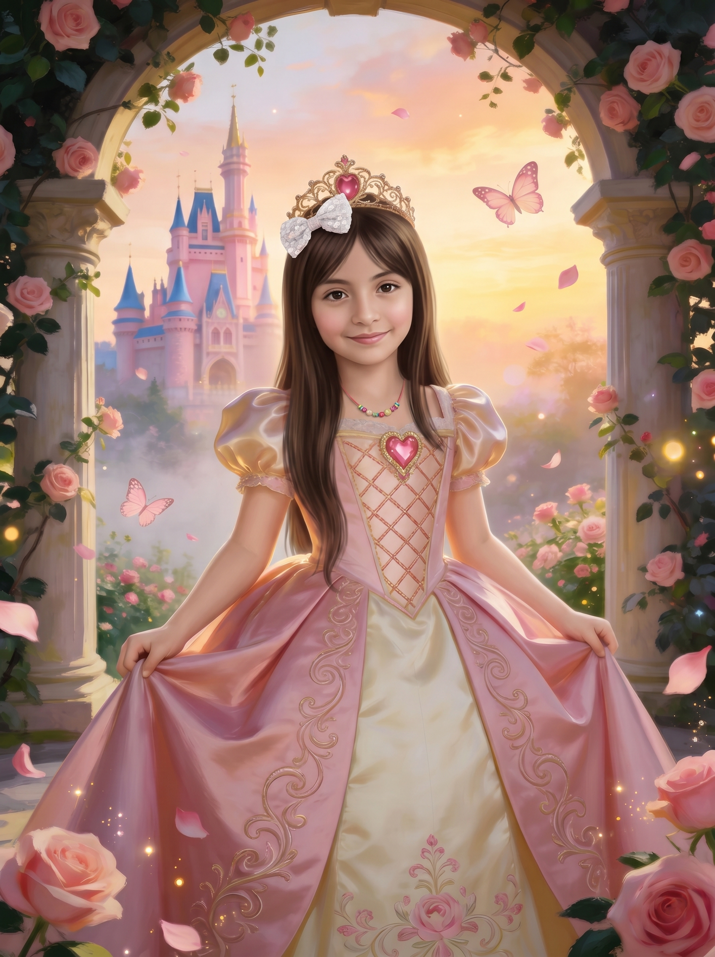 The Fairytale Princess girl portrait