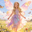 The Ethereal Butterfly Fairy girl portrait