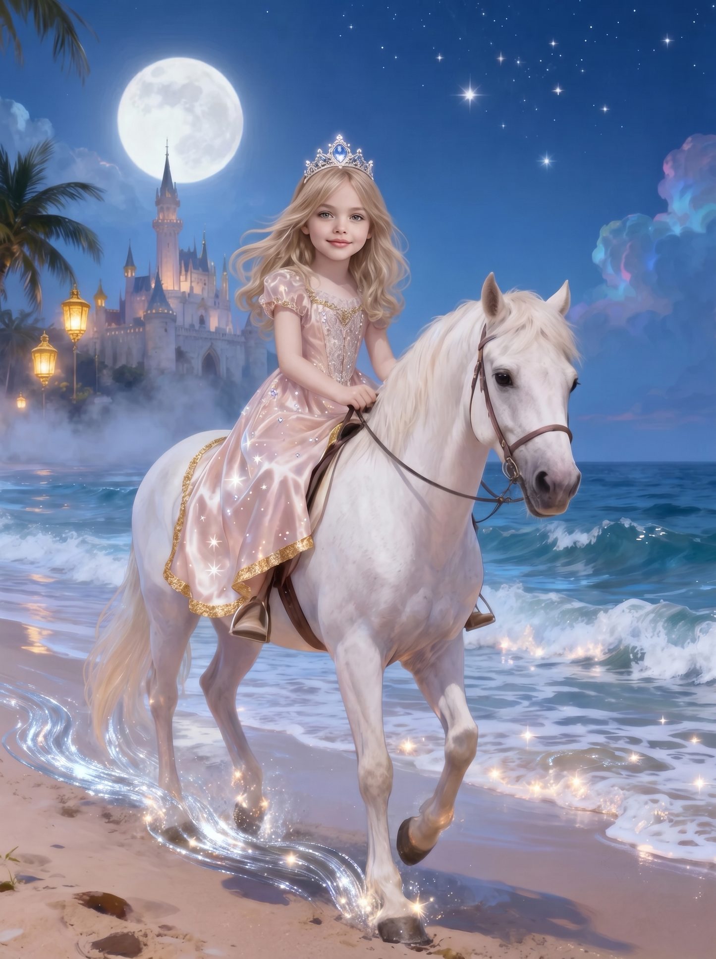 The Moonlit Princess girl portrait
