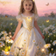The Enchanted Meadow Princess girl portrait