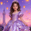 The Lantern Princess girl portrait