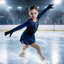 The Champion Figure Skater girl portrait