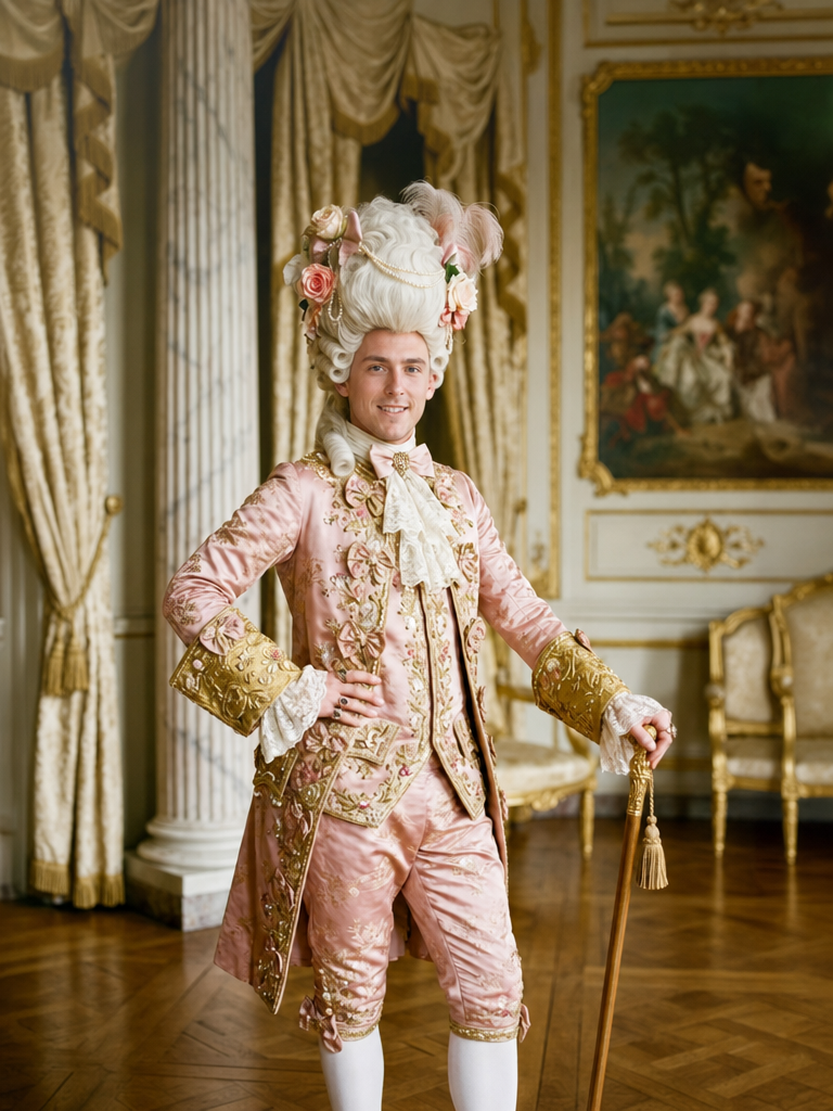 The Rococo Dandy none portrait