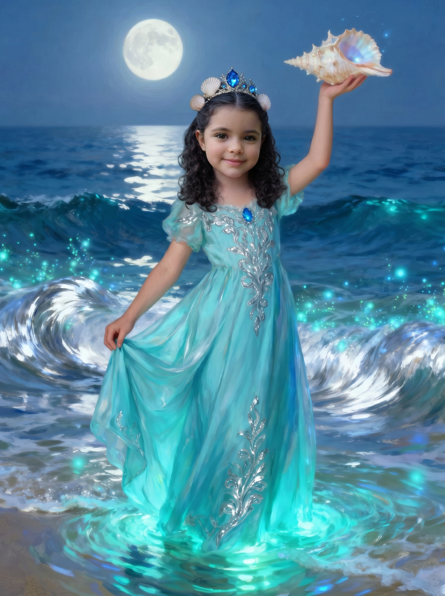 The Ocean Princess girl portrait