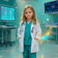 The Miniature Surgeon girl portrait