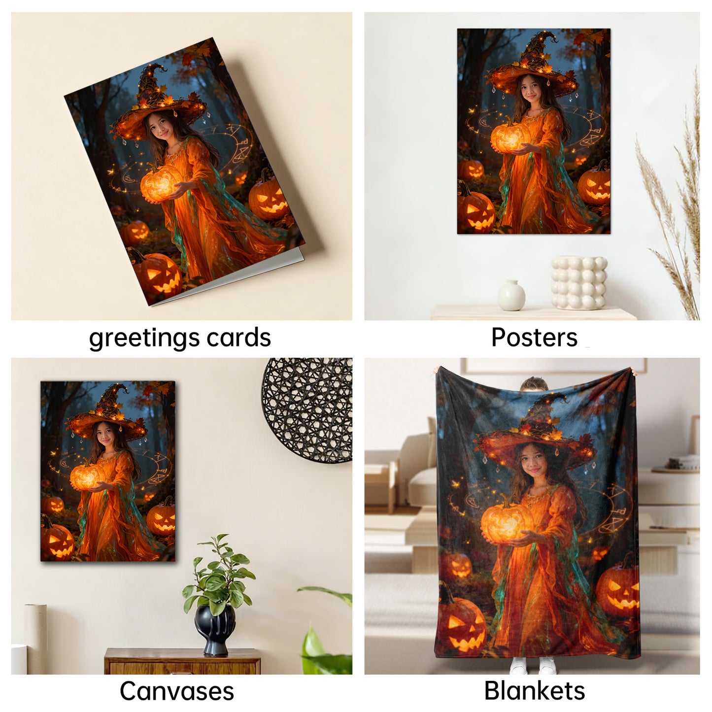 The Autumn Enchantress girl portrait