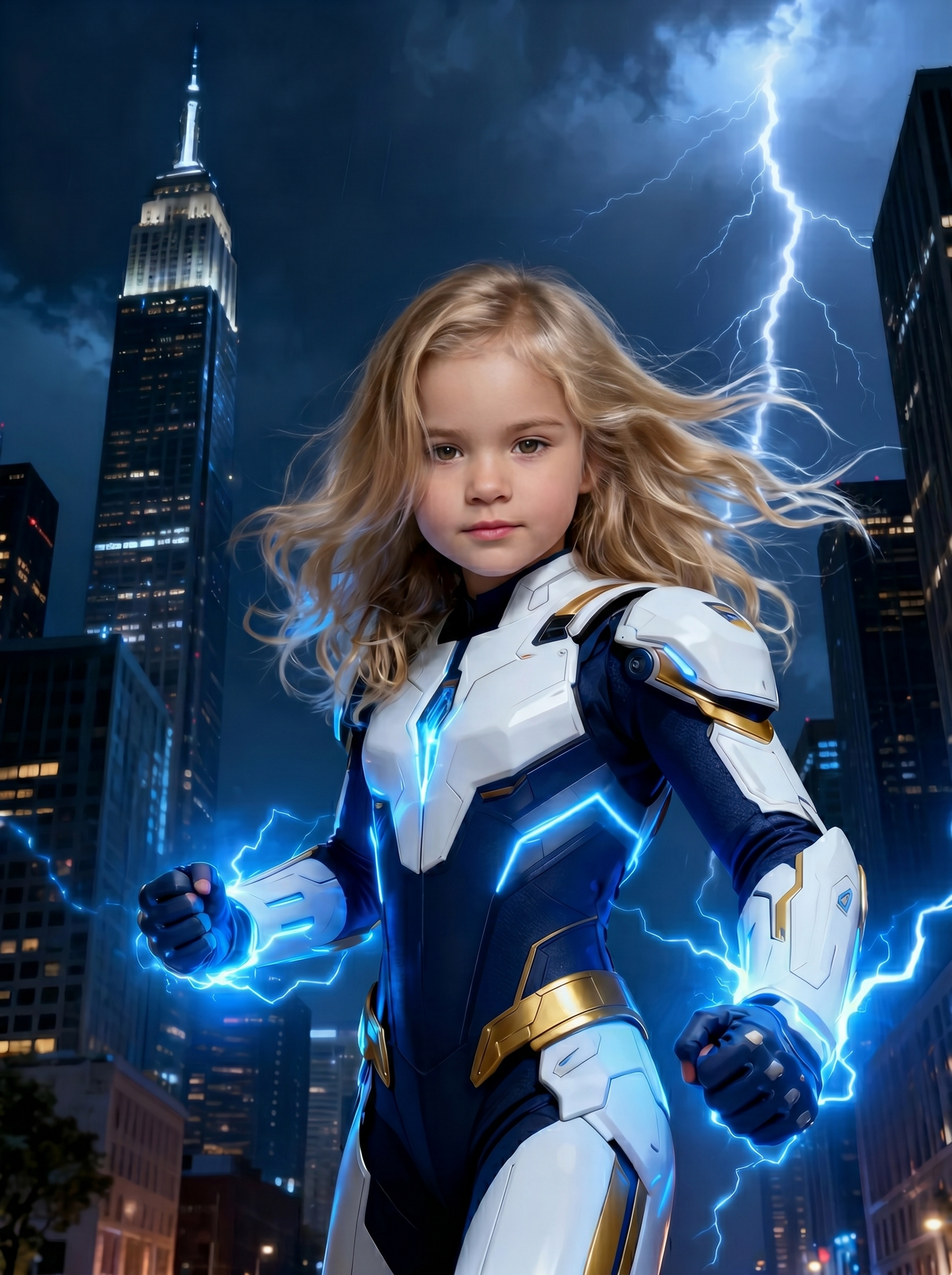 The Thunderstrike Sentinel girl portrait