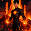 The Lava Guardian boy portrait