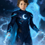 The Lunar Guardian boy portrait
