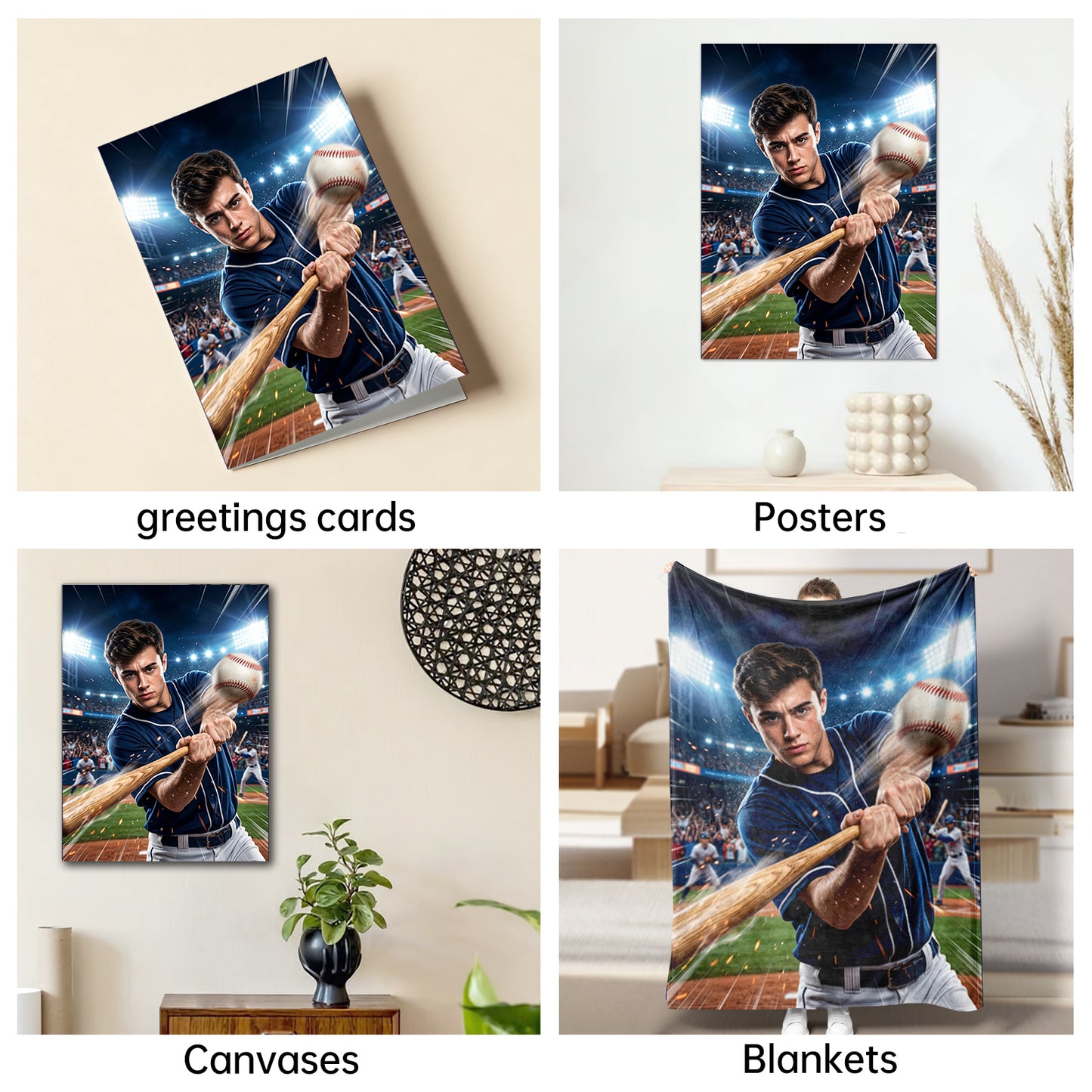 The Home Run King man portrait