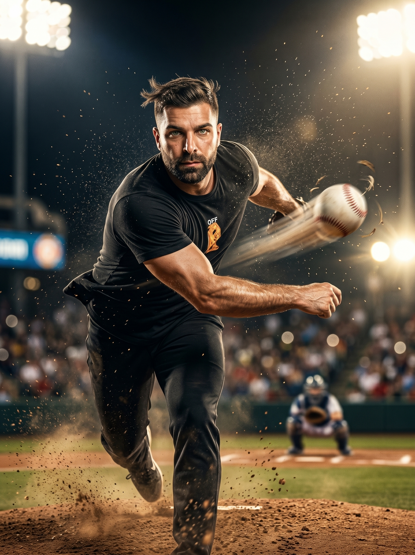 The All-Star Pitcher man portrait