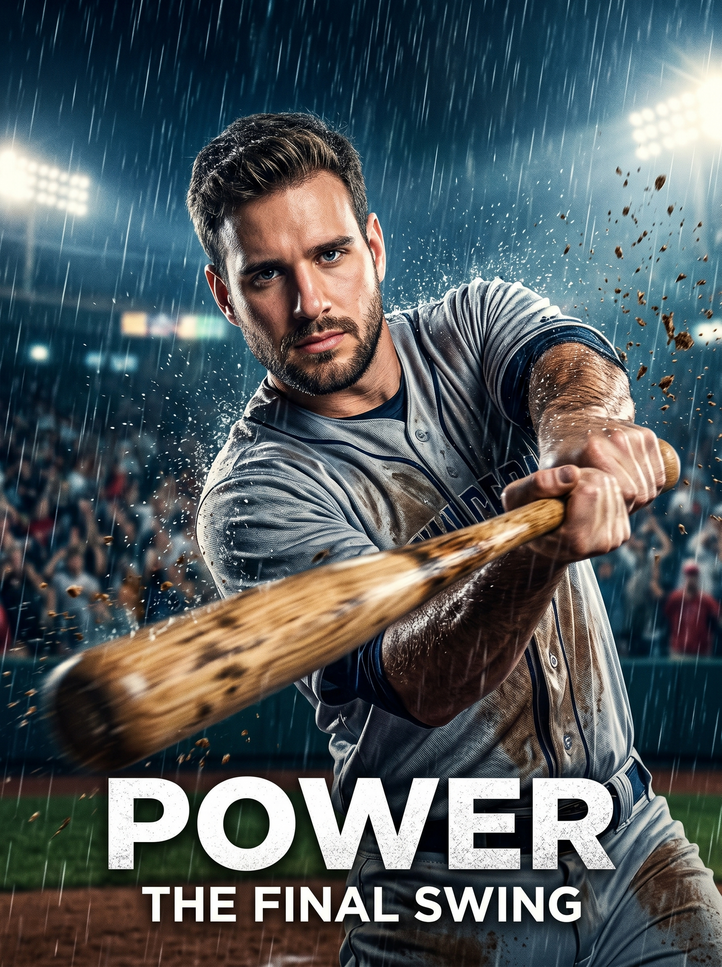 The Mud-Splattered Slugger man portrait