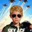 The Fighter Pilot boy portrait