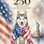 The Patriotic Guardian pet,250th portrait
