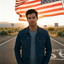 The Americana man,250th portrait
