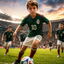 The Mexican Soccer Prodigy boy portrait