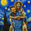 The 19th Century Provencal Farmer couple portrait