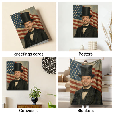 The Lincoln-esque Statesman none portrait