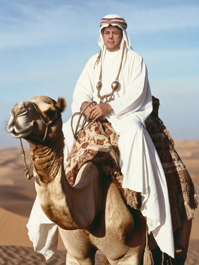 The Desert Sheikh male portrait