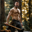 The Lumberjack Heartthrob male portrait