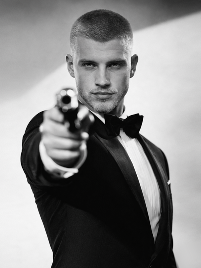 The Secret Agent male portrait
