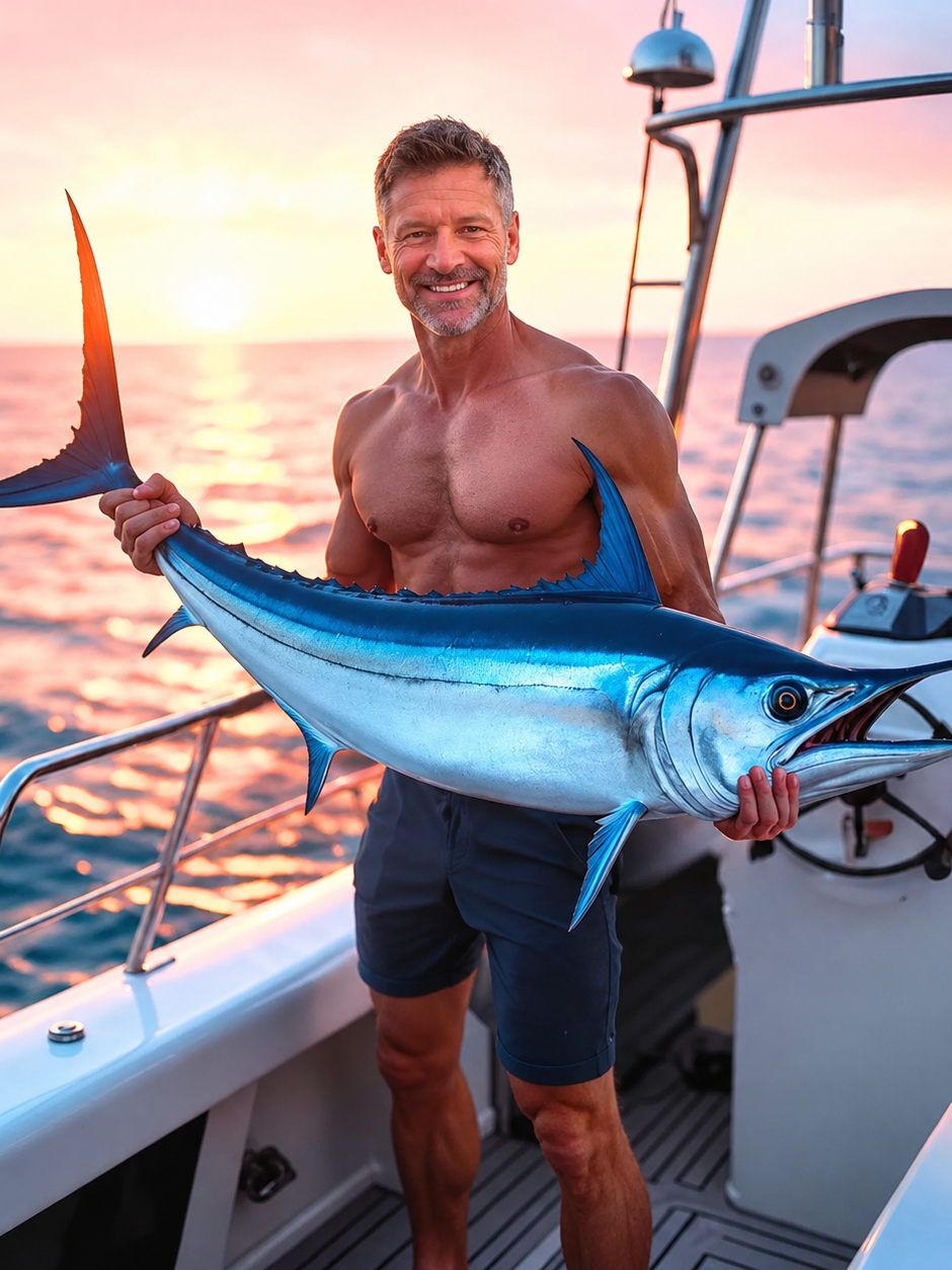 The Deep Sea Captain male portrait