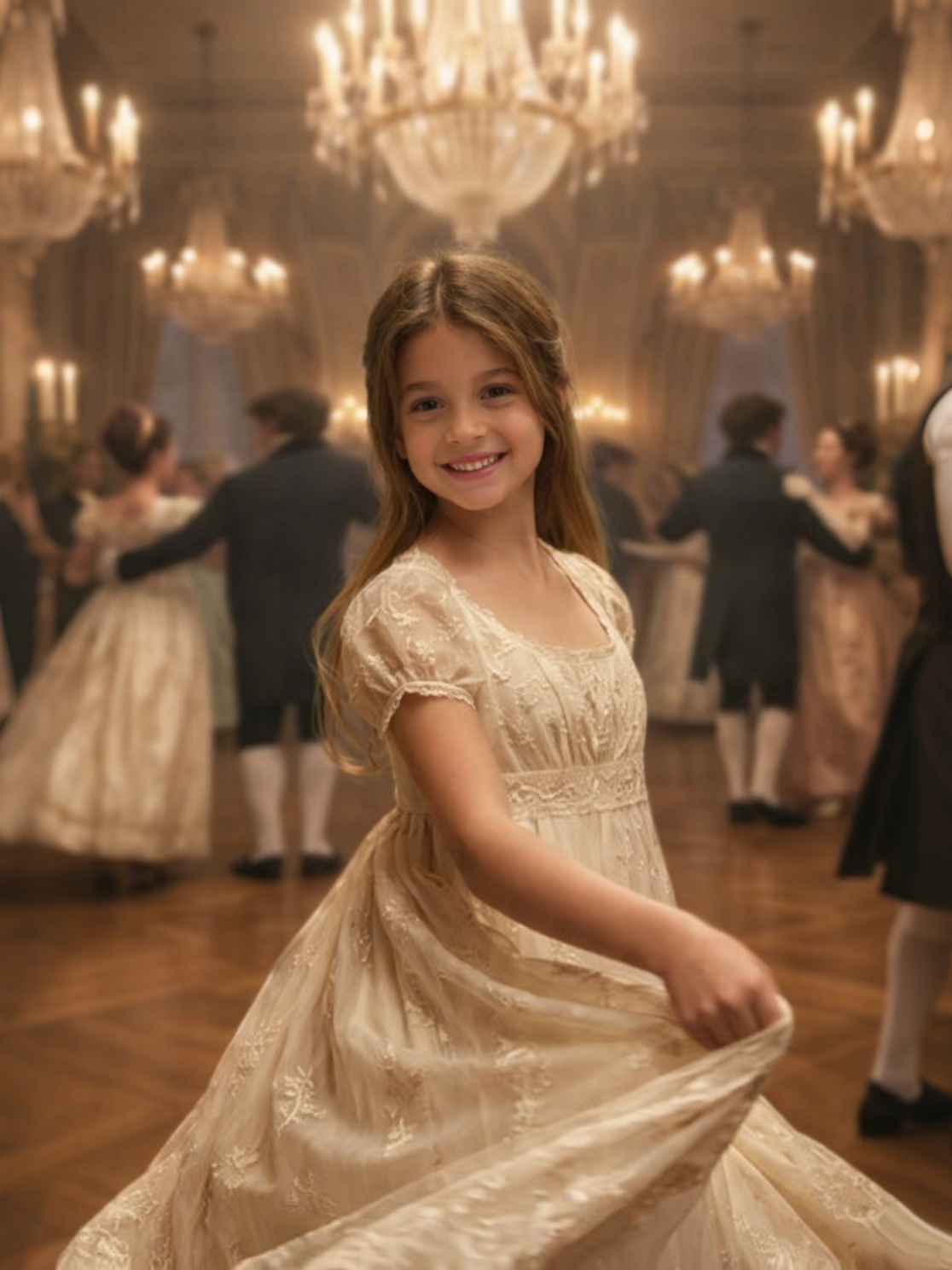 The Regency Debutante girl portrait