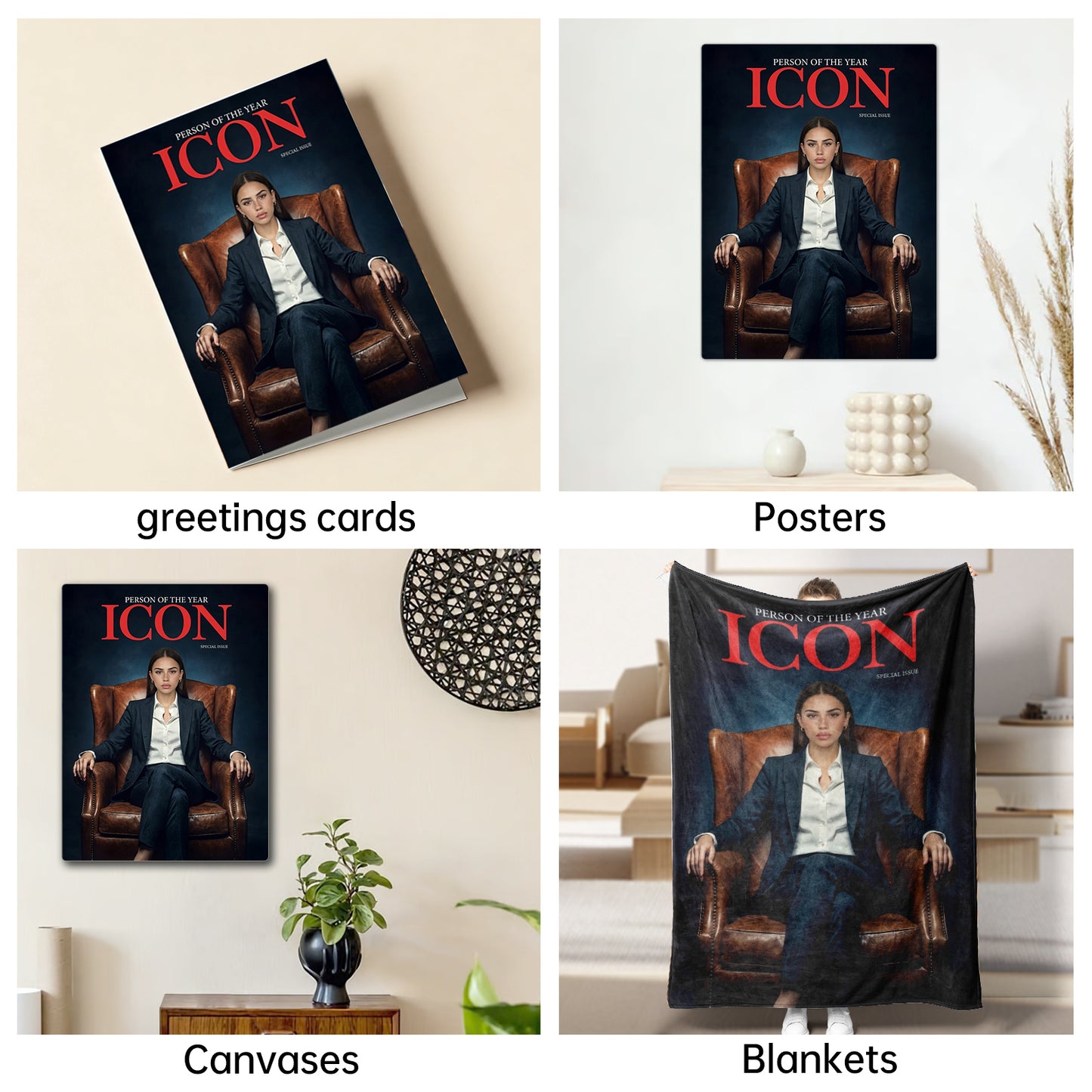 The Person of the Year ICON female portrait