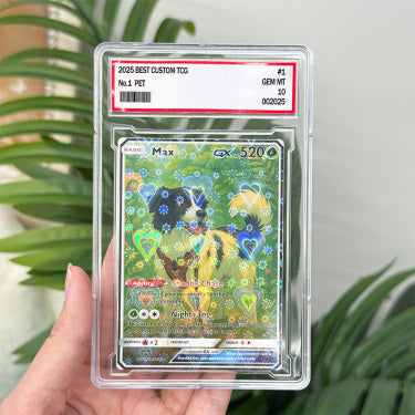 Personalized Pet Anime Art Trading GX Card